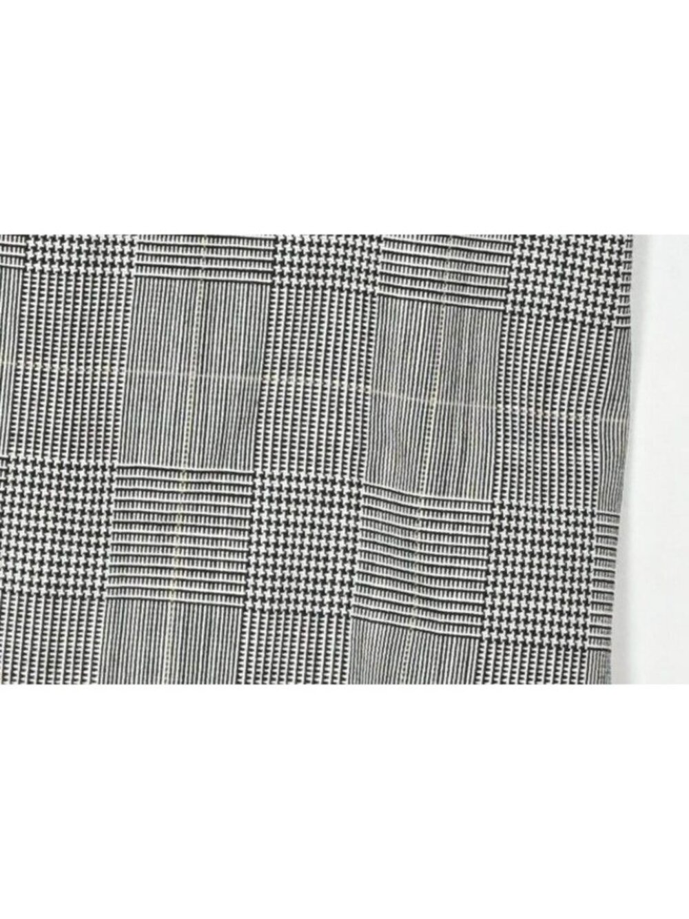 Fred Perry Collared Check Jacket in Black - Picture 7 of 13